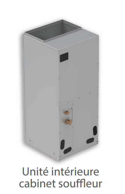 ACD Flexx Central Heat Pump, Indoor Unit Air Handler, Heating 