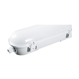 DL-VT étanche à la vapeur, 4 pieds, 40 W, 5 300 lm, 35 K, 120-347 V, 1-10 V à intensité variable