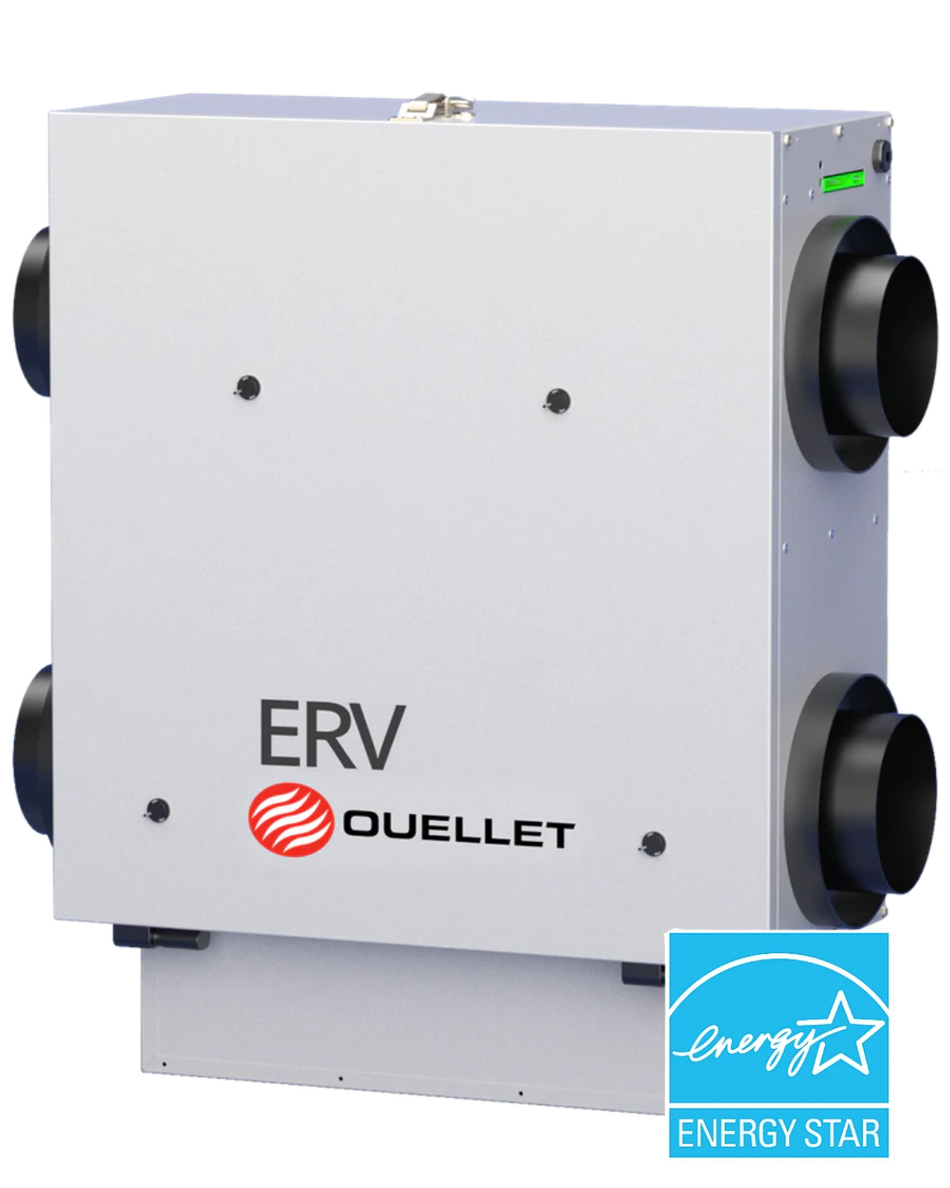 VRE - Échangeur d’air récupérateur d’énergie avec recirculation (OSAME115R)