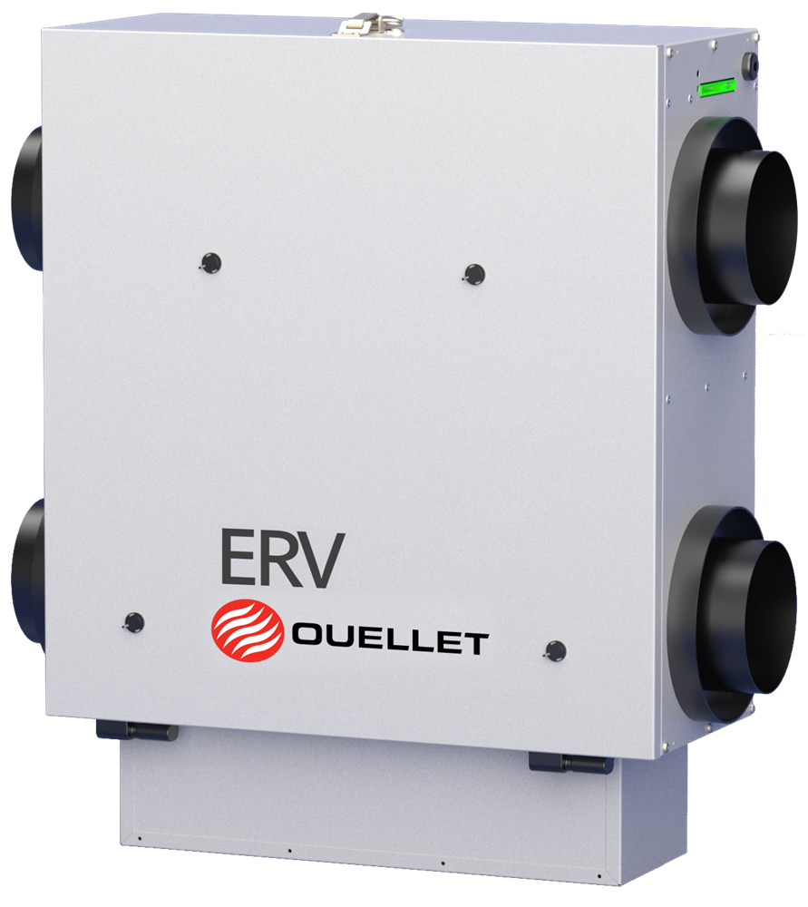 VRE - Échangeur d’air récupérateur d’énergie avec recirculation (OSAME115R)