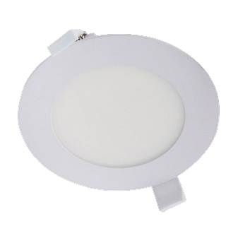 Panneau mince PRO-SP2, 4 po, 9 W (650 lm), 40 K, 120 V, Triac, intensité variable, blanc, câble FT4, Energy Star