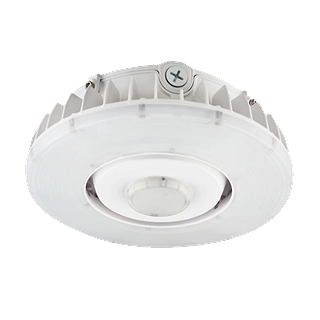 SSL-CPG 75 W (10 100 lm), éclairage de canopée, sélectionnable 30-40-50 K, 120-347 V, blanc, gradation 1-10 V, avec prise pour capteur (capteur commandé séparément)