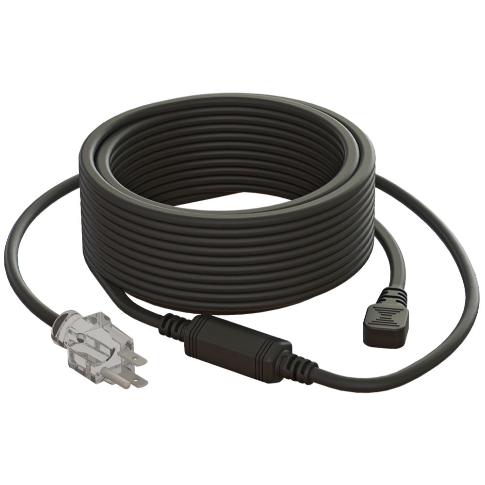 RFG-R Series Preassembled Heating Cable for Roof and Gutter De-icing, 120V, 5W/ft, 180 feet